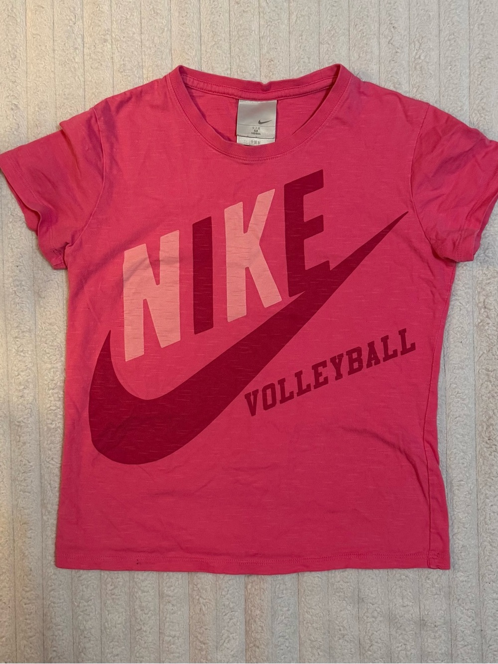 Nike Pink Graphic Volleyball Tee